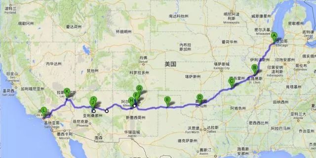 美国旅游66号公路,66号公路最美自驾公路