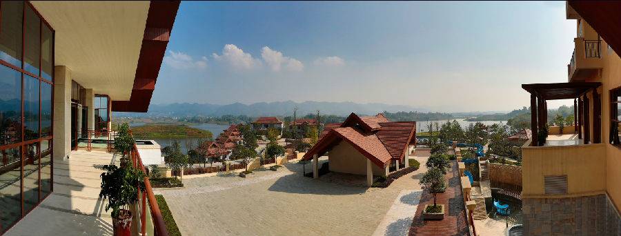 达州海明湖温泉,达州温泉景区