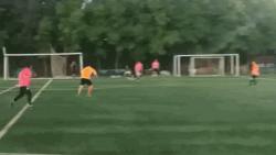 雷米特联赛—闫铮、李友奇帽子戏法王磊梅开二度贵园7-6南皇八零