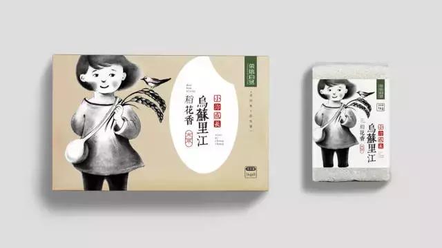关于大米的包装设计,最有创意的大米包装
