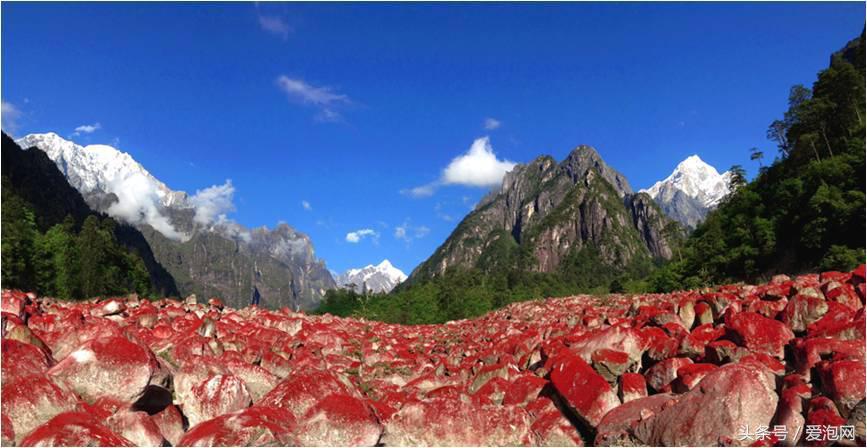 燕子沟冰川漂亮吗,燕子沟冰川