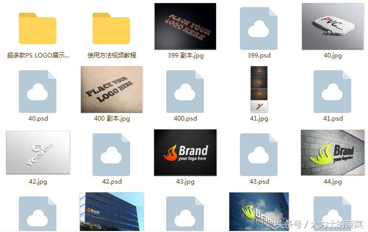 超多套logo模板用ps简单设计,影视字母logo设计ps怎么制作