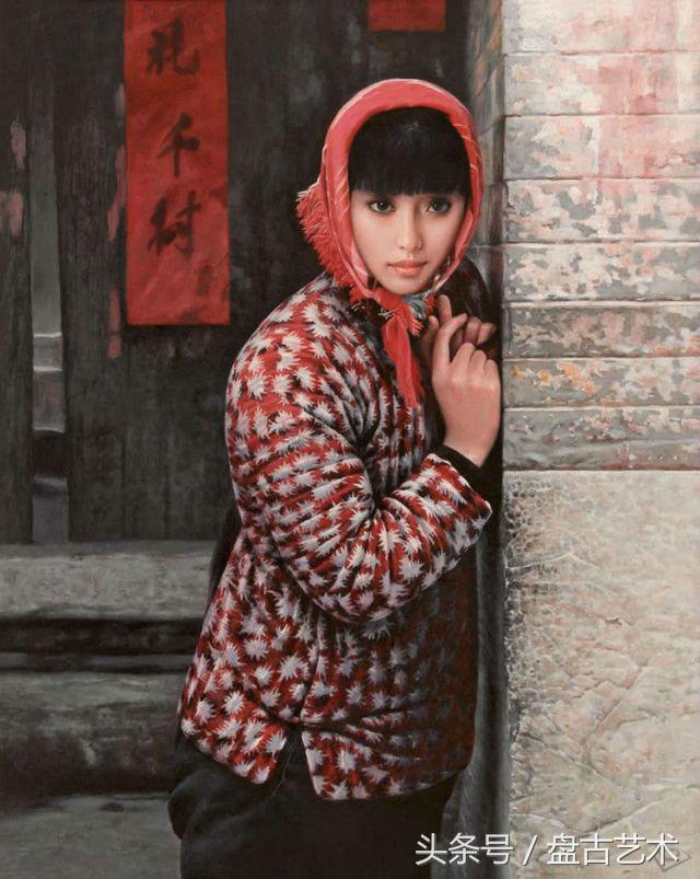 《爱情誓言的守望者》油画太美了（盘古文化艺术油画装饰画定制）