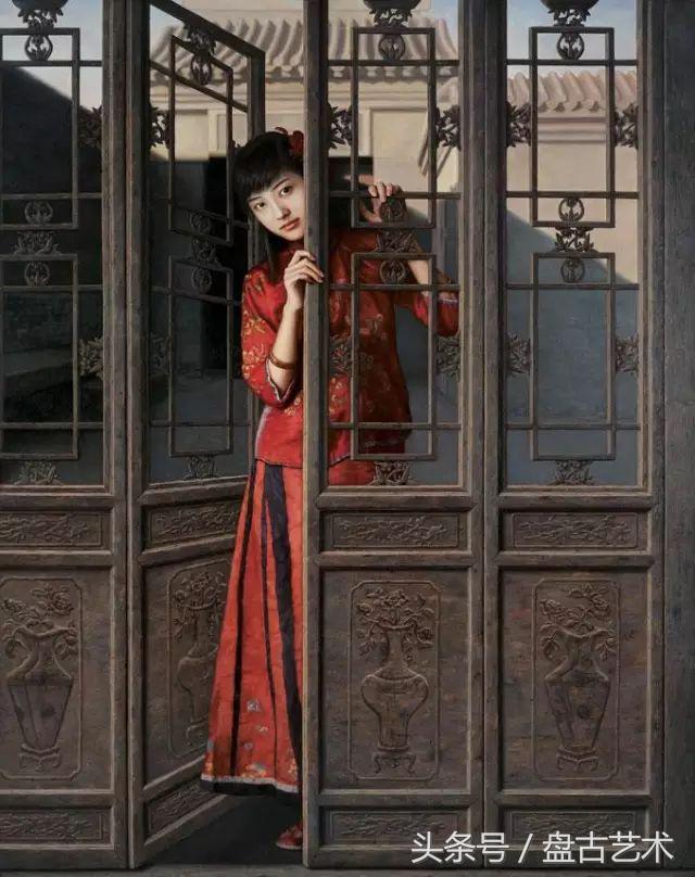 《爱情誓言的守望者》油画太美了（盘古文化艺术油画装饰画定制）