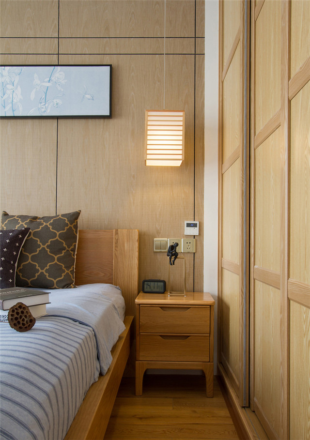 小户型简约装修97平米户型图,90平米两室一厅简约风装修图