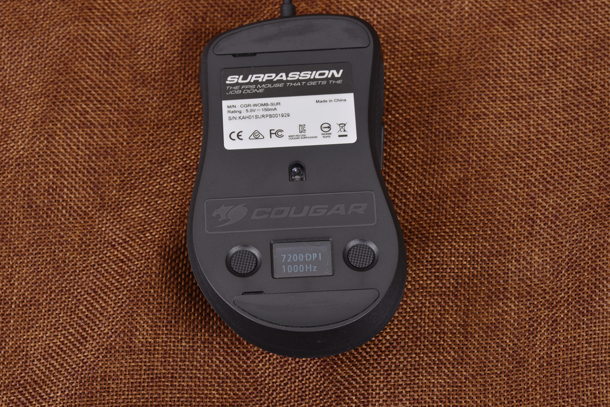 fps显示器和鼠标,小小液晶屏幕