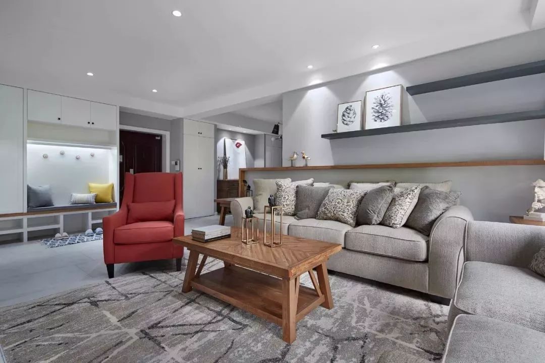 简约漂亮的沙发墙,轻奢简单沙发墙