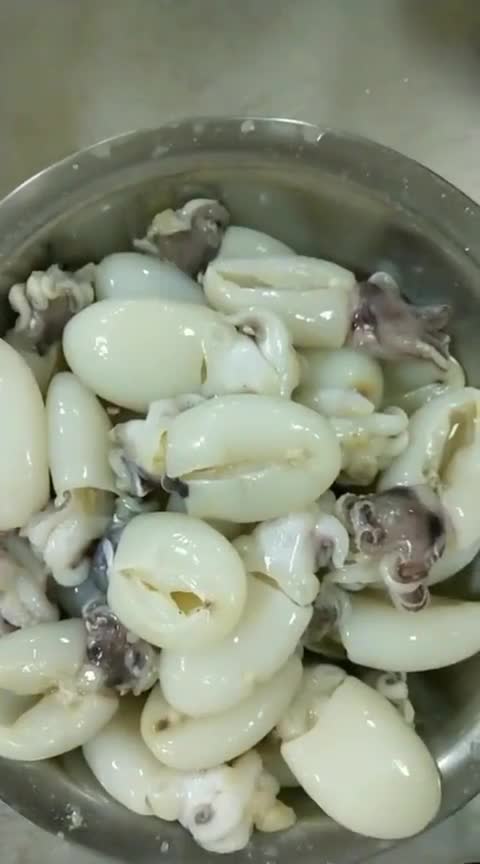 酱爆墨鱼仔香辣,正宗的酱爆墨鱼仔视频