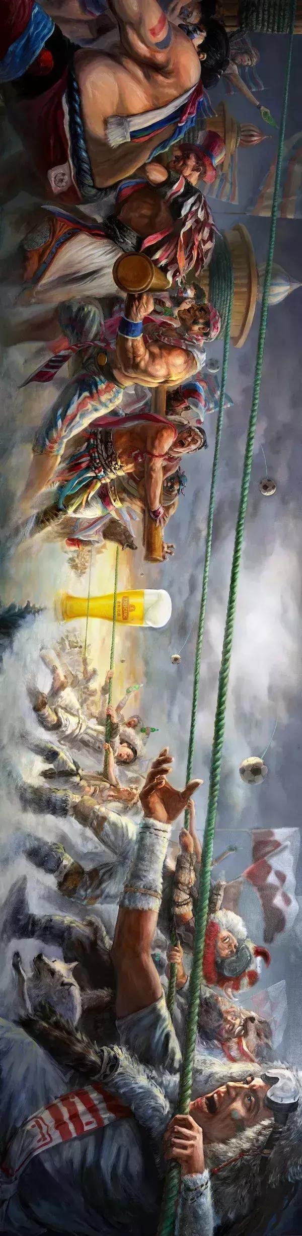 青岛啤酒世界杯广告语,世界杯各啤酒广告