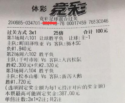 日职乙联赛今日竞彩推荐,日职乙枥木scvs山形