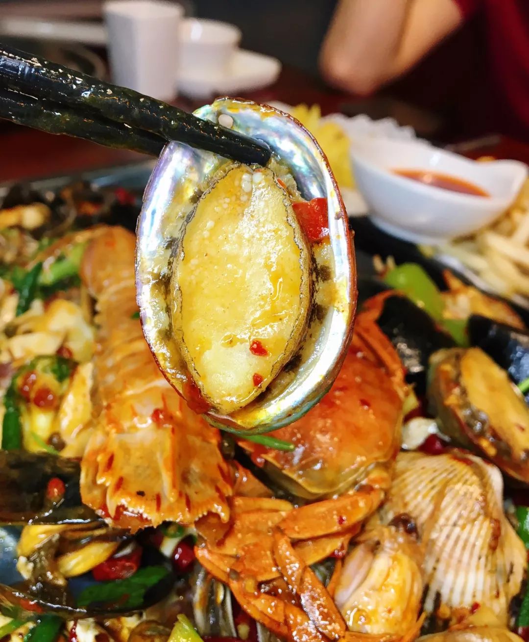 超人气海鲜大铁锹,抖音网红大铁锹海鲜