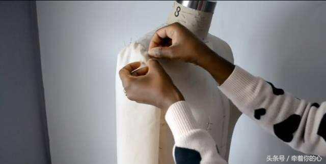 服装立裁教学视频全集,直筒袖裁剪