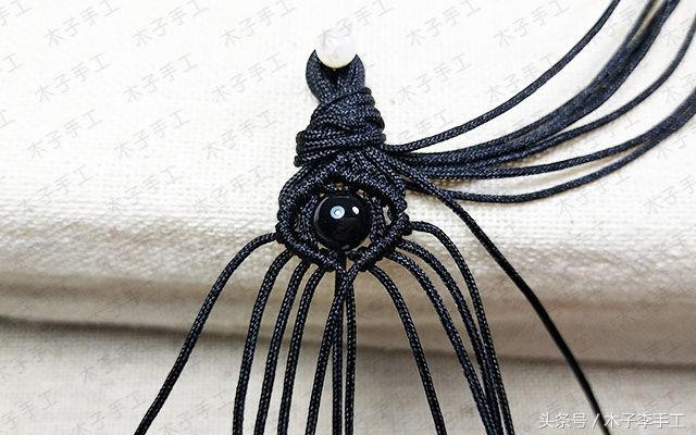 红绳朱砂手链diy手工,diy手链红绳制作教程