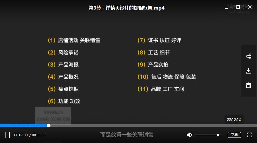 2.03G史上最全ps视频教程｜ps专业美工详情页视频制作教程