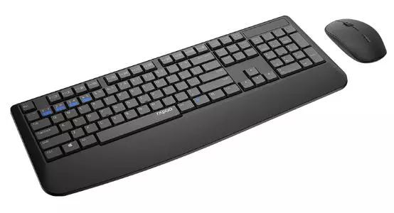 雷柏多模无线键鼠套装,雷柏9000m多模式无线键鼠套装体验