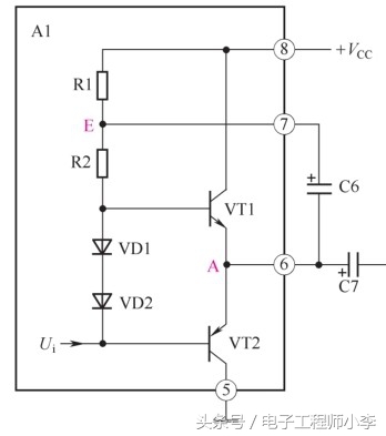 互补对称式otl功率放大器电路图,集成电路lm148功能