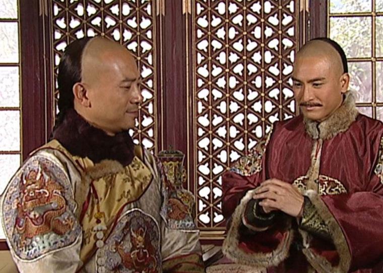 天命和珅嘉庆电视剧,天命和珅与嘉庆对峙