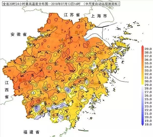 浙江最热的时候,浙江一年最热的月份
