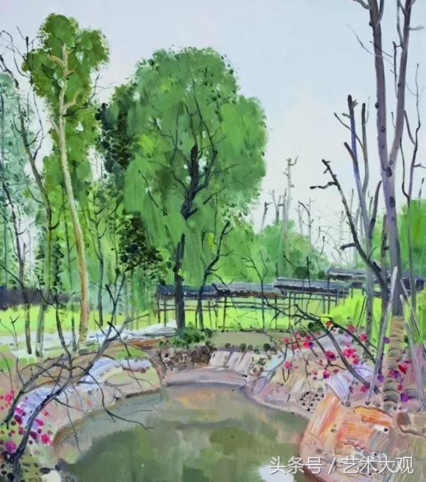 翁凯旋教授油画,学习翁凯旋老师油画