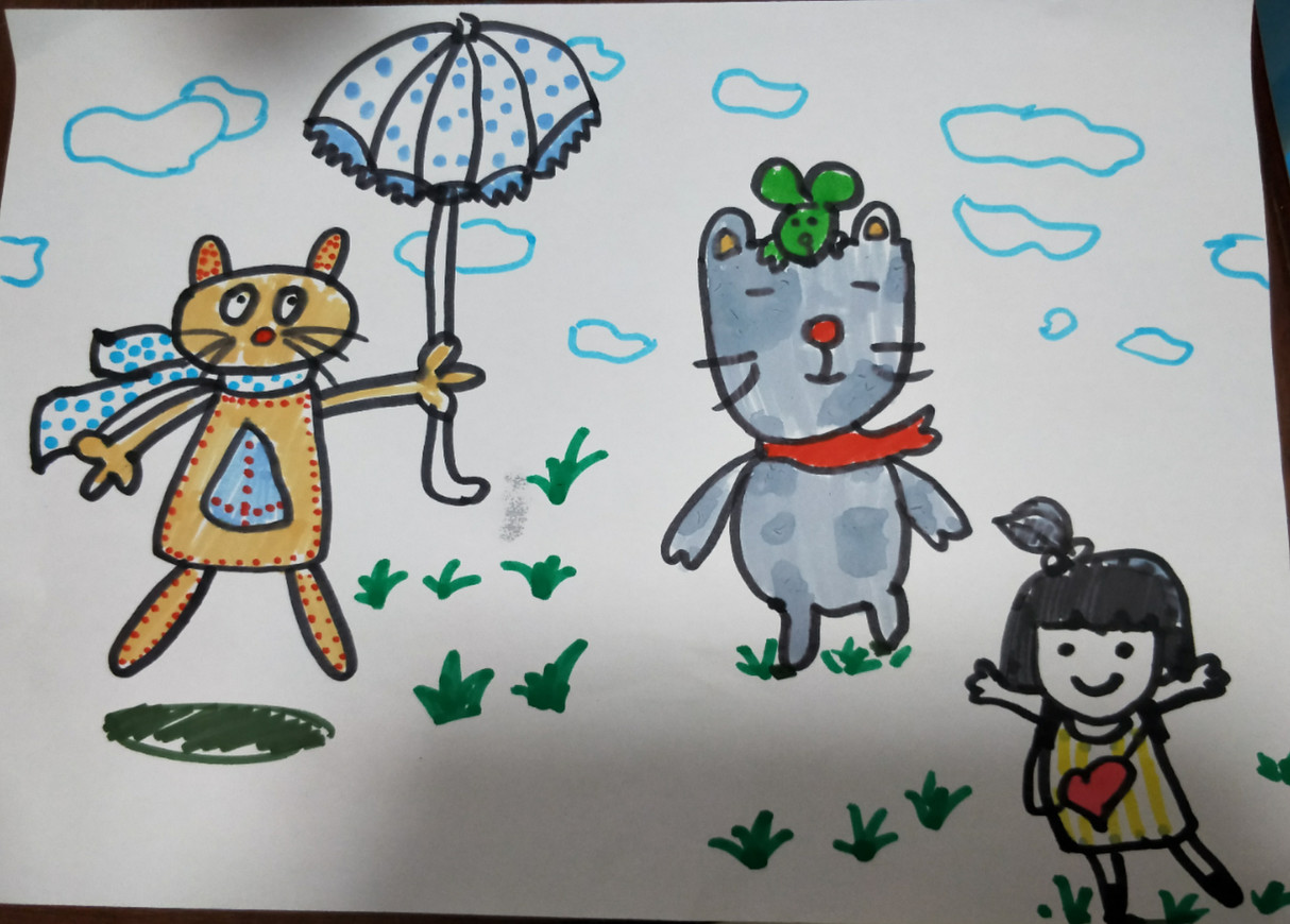 绘画是表达内心想法最纯粹的语言,绘画真的能滋养人的心灵