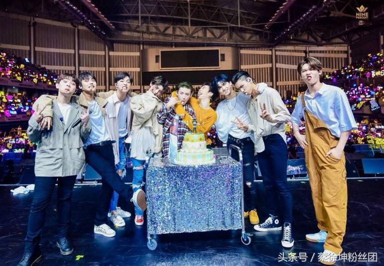 ninepercent的演唱会蔡徐坤陈立农,ninepercent蔡徐坤陈立农合体拥抱