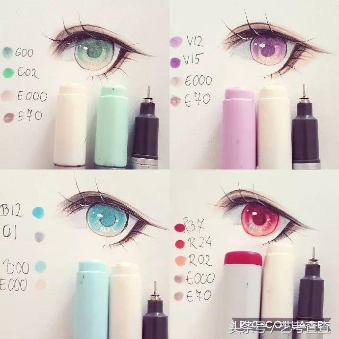 零基础马克笔技法入门大全,马克笔一定要准备的几种颜色