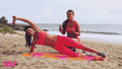 6个动作，充分燃烧腿部脂肪，瘦出性感美腿！