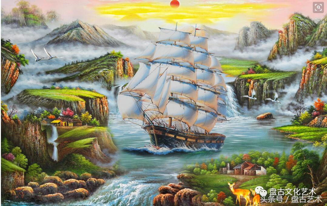 适合屋内挂的大型画,家里东墙适合挂的画