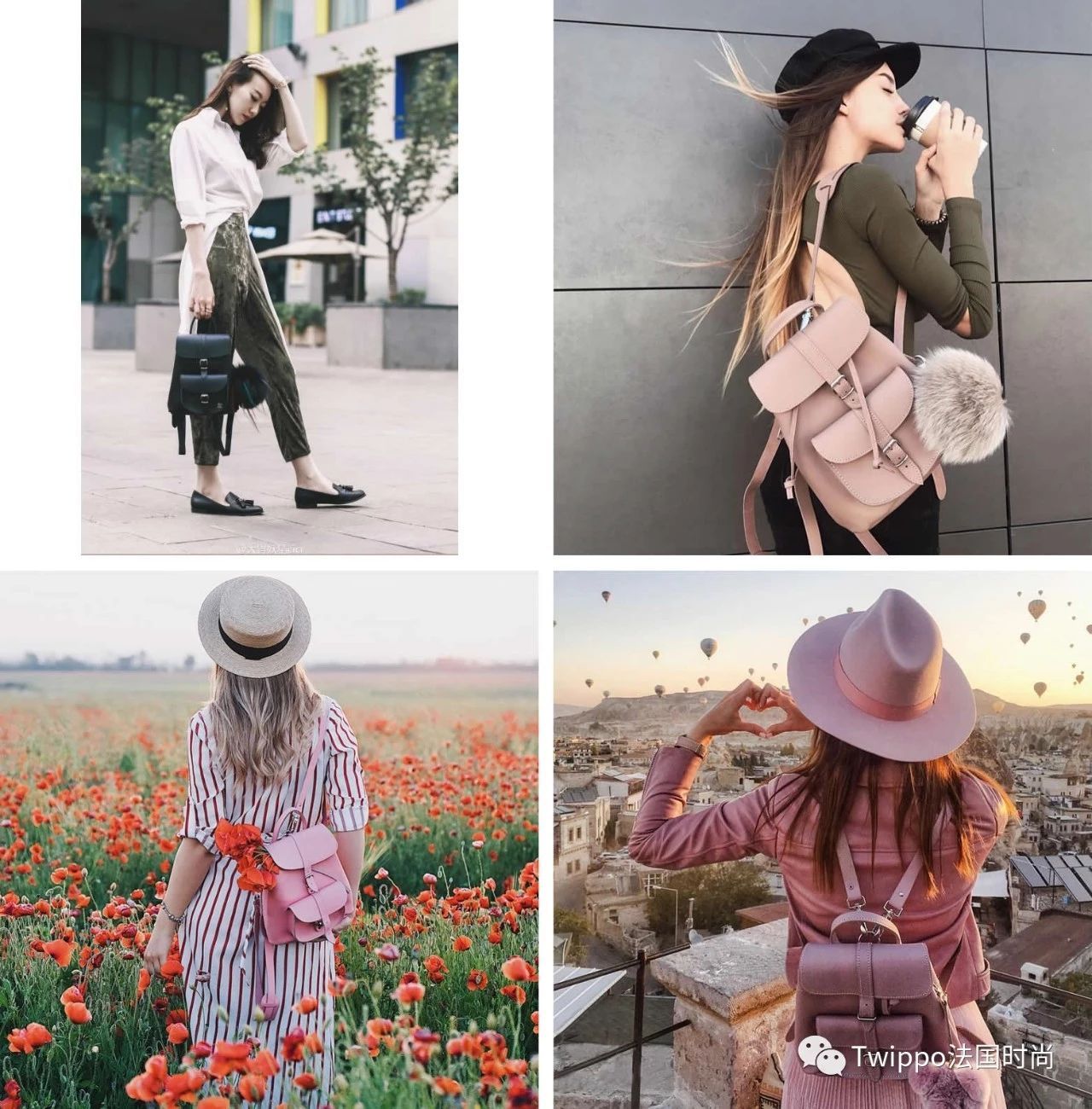 2024洋气时髦包包双肩包,很实用的双肩包