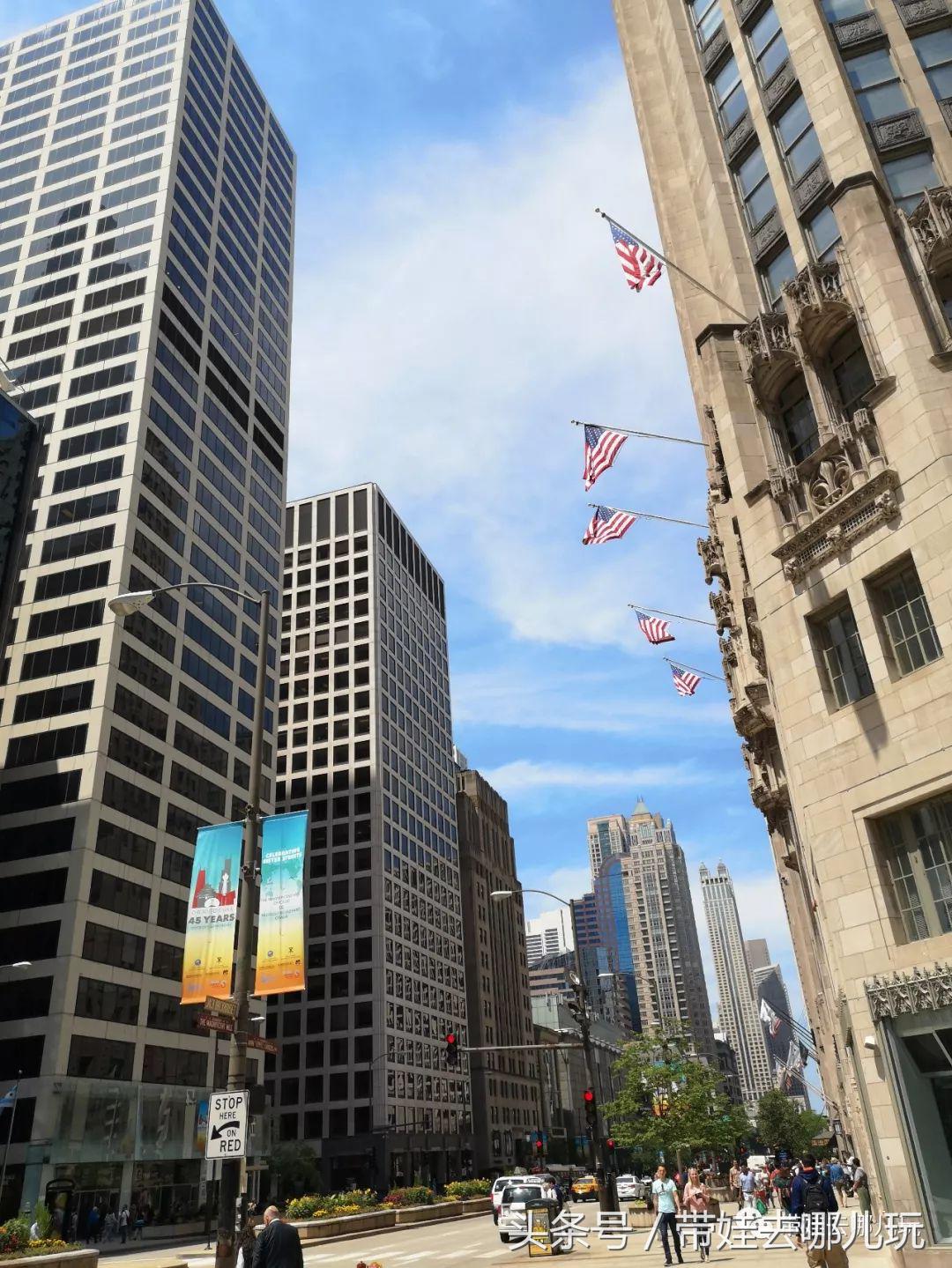 芝加哥清凉一夏,美国芝加哥初冬风景