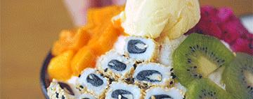 平顶山40度雪花冰,平顶山40度高温吃雪花冰