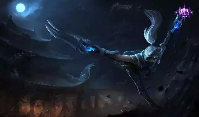 英雄联盟阿卡丽银色之牙动态封面,lol阿卡丽最好看的皮肤高清图