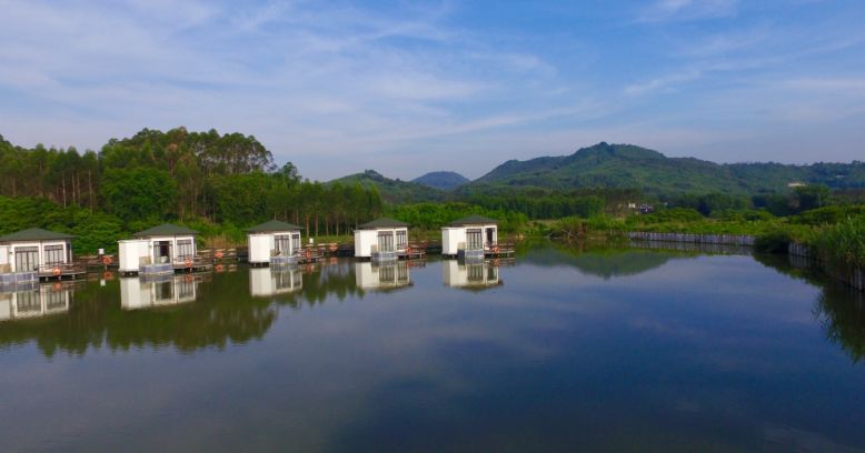 清远大角禾场生态温泉民宿,清远止林温泉度假民宿
