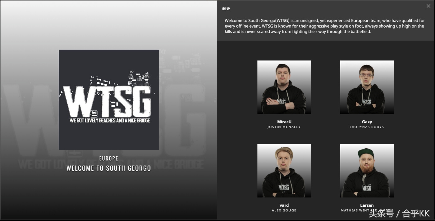 绝地求生PGI参赛队伍介绍