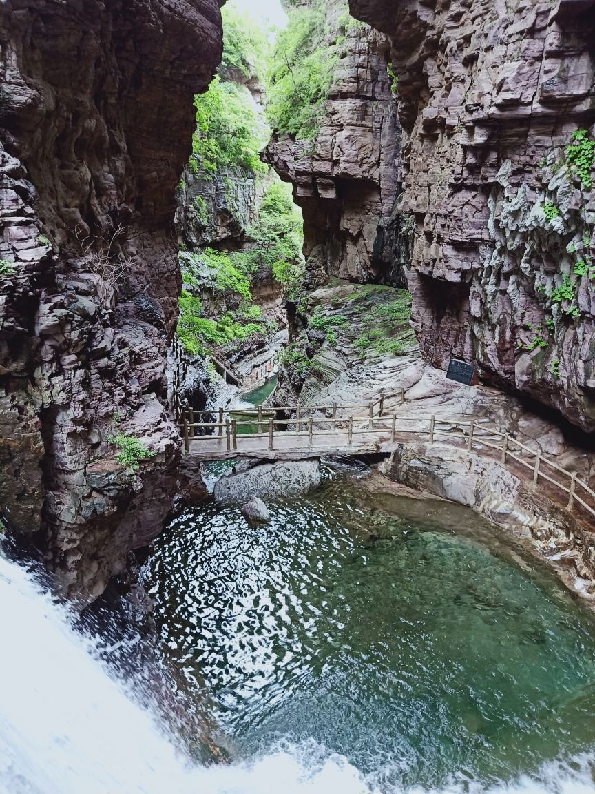 河南的云台山风景区,小云台山景区