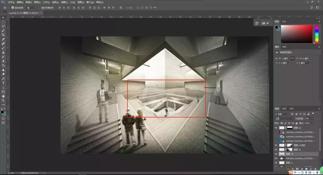 不一样的建筑效果图,最好看的建筑效果图