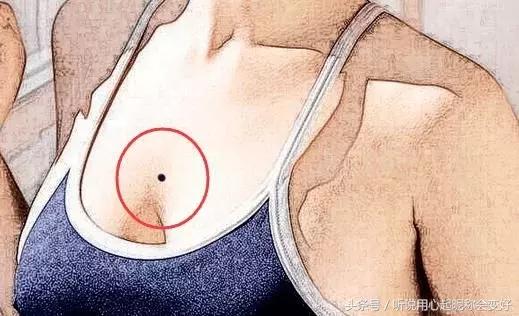 人中好痣和恶痣的图,人有恶痣