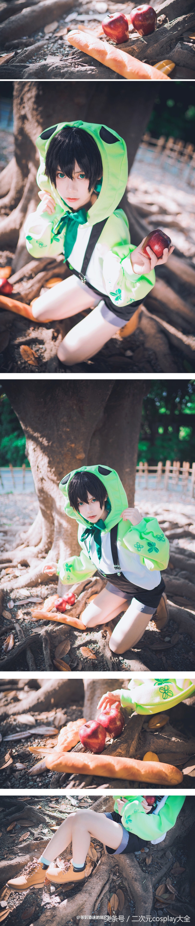 旅行的青蛙cos,旅行青蛙cos三叶草