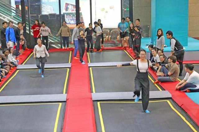 武汉蹦床主题乐园欢蹦乐跳,武汉十大蹦床游乐园排行榜