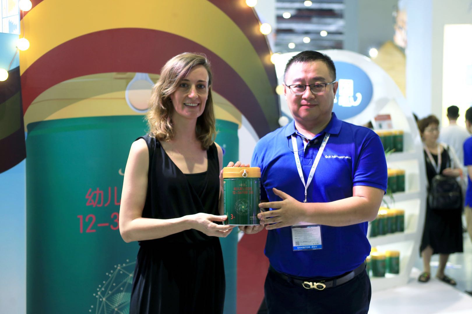 太子乐挚恩奶粉惊艳亮相2018CBME，获西班牙参赞倾情推荐