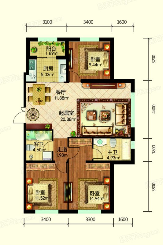 东方新天地楼盘信息,哈西东方新天地