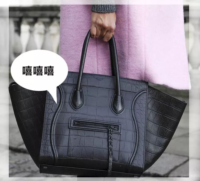 如何辨别celine笑脸包真假,celine荔枝纹牛皮手提笑脸包价格