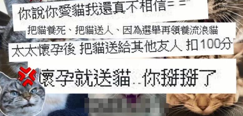 为救选票绿营官员“人仗猫势”遭轰：为私欲不在乎伤害*进党民**