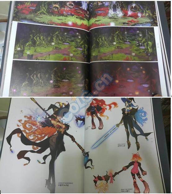 DNF韩服杂志社：2009~2016年原画集回顾