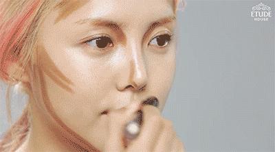 让脸小10倍的修容法,超自然的修容小技巧