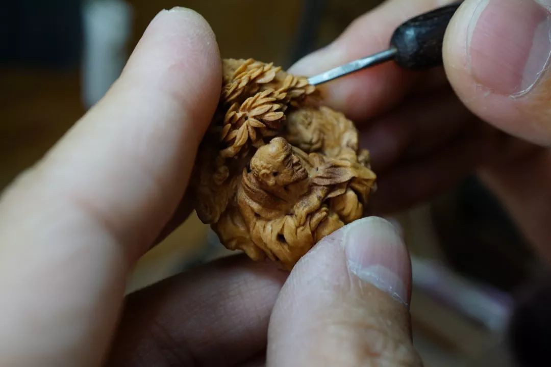 名家核雕手工,名家手工核雕