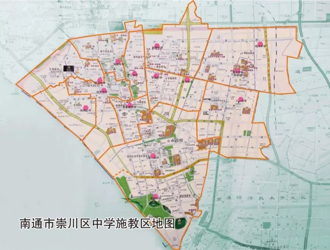 南通崇川初中施教区,一贴通