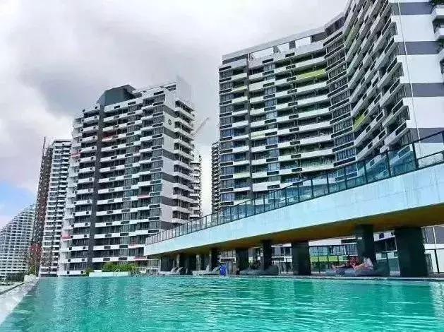 泰国网红星空泳池,无边网红泳池