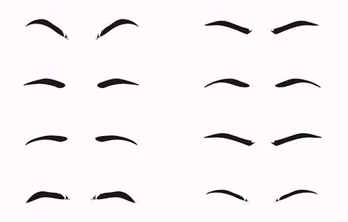 人物眉毛怎么画,画眉毛的教程简笔画