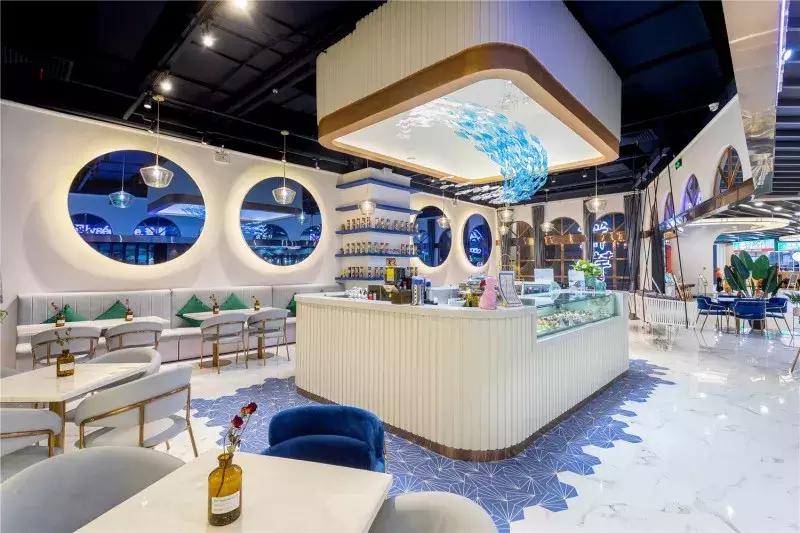 何必去法国？大沥永旺“深藏Blue”浪漫的店，给你梦幻下午茶！